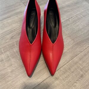 Elegant Red Women's Shoes